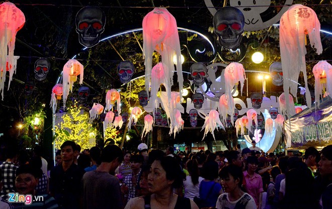 Sài Gòn, Hà Nội ngập cảnh kinh dị đêm Halloween