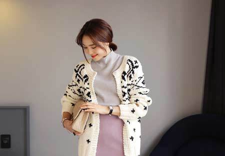 Muôn kiểu điệu với áo cardigan ngày lạnh