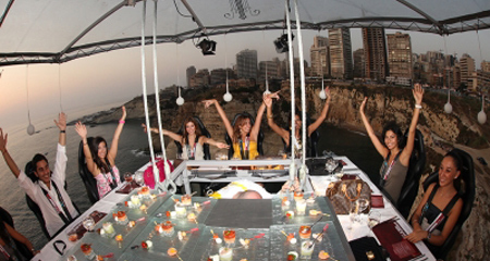 Mai Phương Thúy, Kim Lý háo hức dự Đại tiệc trên không