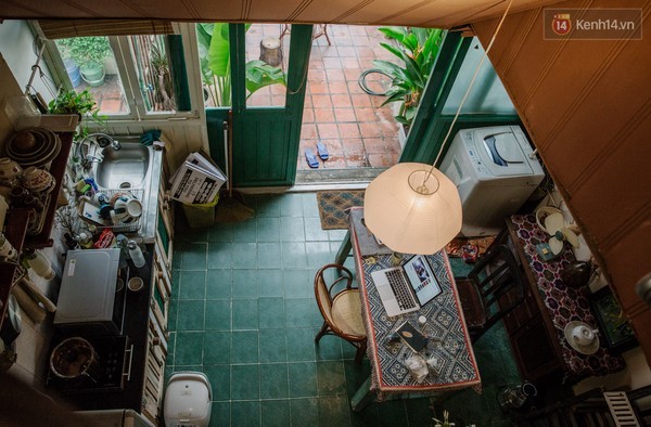 Căn nhà vintage độc đáo giữa phố cổ Hà Nội