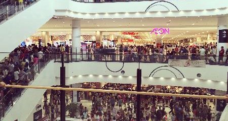 11 ngày, 1 triệu lượt khách đến Aeon Mall Long Biên
