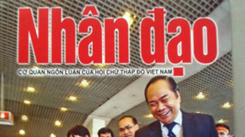 Đình bản tạm thời 2 báo của Hội Chữ thập đỏ