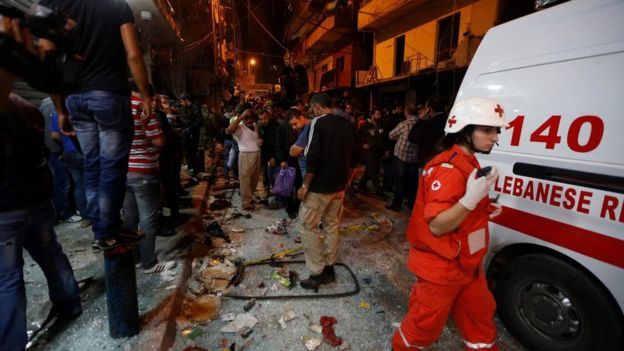 Đánh bom liều chết ở Lebanon, hàng trăm người thương vong