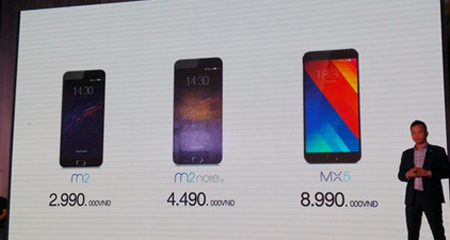 Meizu ra mắt smartphone giá rẻ tại Việt Nam