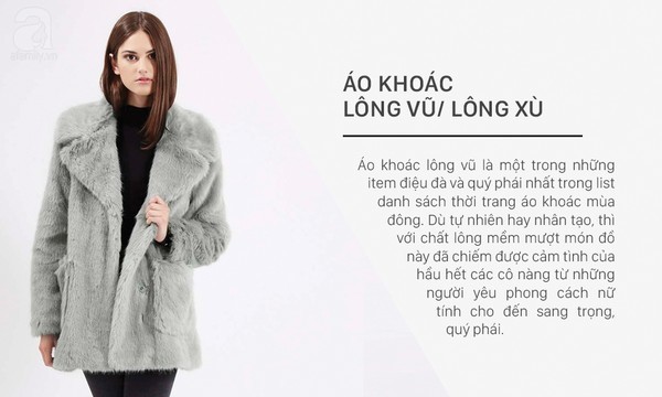Cập nhật ngay 6 kiểu áo khoác