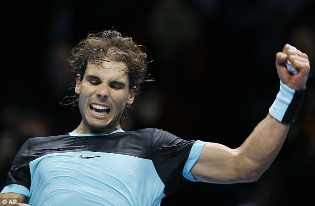 ATP World Finals: Nadal 2-0 Wawrinka