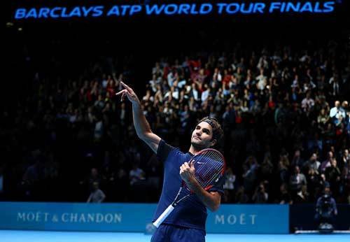 Xem Federer đánh gục Djokovic