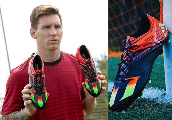 Messi có giày xịn để đá