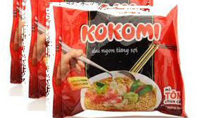 Kết quả kiểm nghiệm mỳ Kokomi tôm chua cay