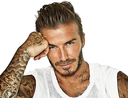 David Beckham dẫn đầu top 10 mỹ nam gợi tình nhất