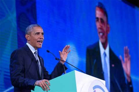 Obama yêu cầu Trung Quốc ngừng xây đảo ở Biển Đông