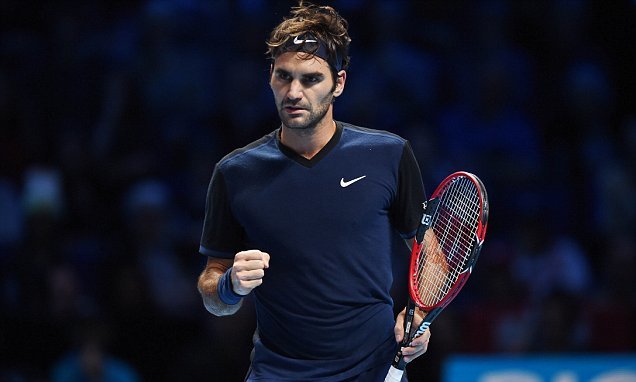 Hạ Nishikori, Federer hùng dũng vào bán kết
