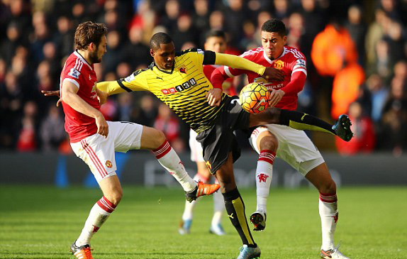 Highlights Premier League: Watford 1-2 M.U