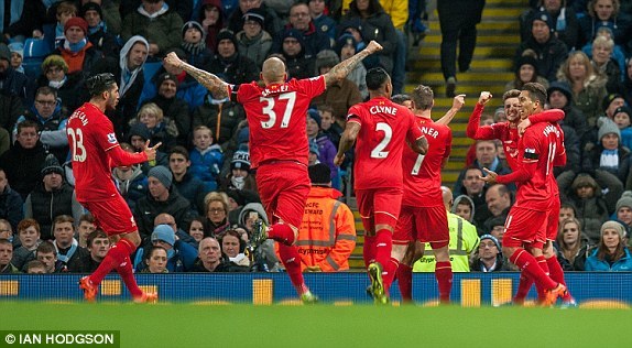 Những khoảnh khắc Liverpool đánh sập pháo đài Etihad