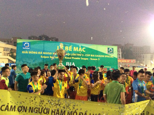 FC MV Corp vô địch giải phủi lớn nhất Việt Nam