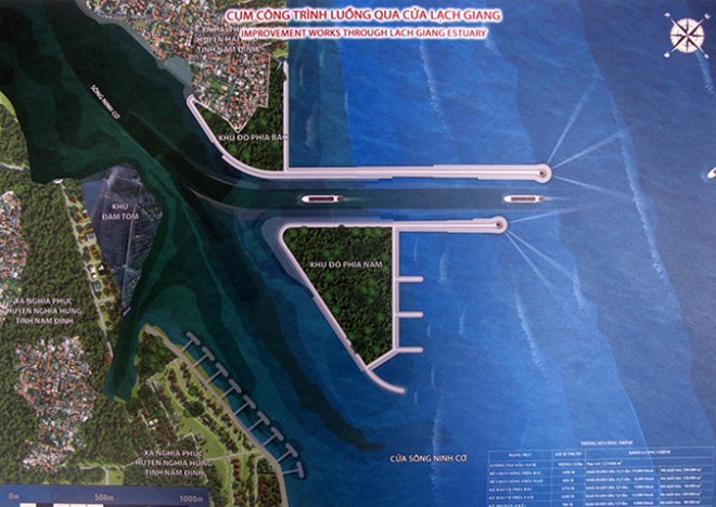 Khánh thành công trình giúp tàu 3.000 tấn vào cảng sông Hồng