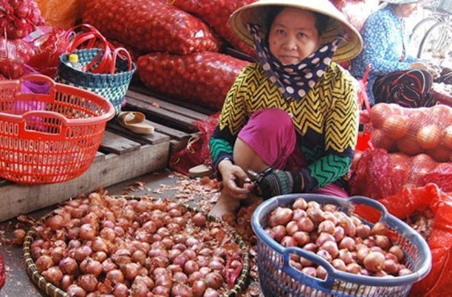 Hành, tỏi cũng toàn hàng Tàu