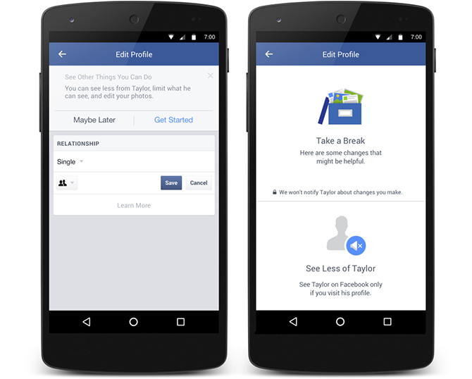 Facebook có tính năng giúp quên “tình cũ”