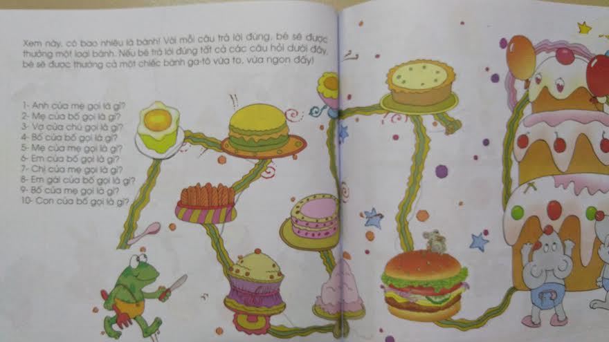 “Con của bố gọi là gì?”