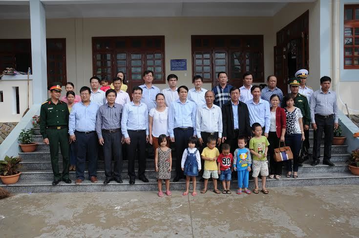 Khánh thành trường học Hoa Phong Ba trên đảo Cồn Cỏ