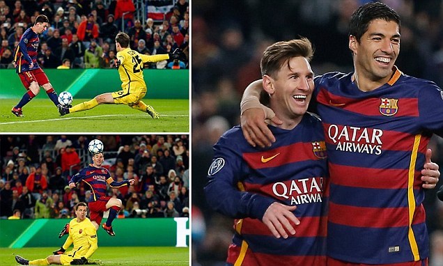 Highlights C1: Barcelona 6-1 Roma