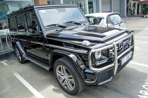 Mercedes G63 giá trên 7 tỷ, biển đẹp ở Sài Gòn