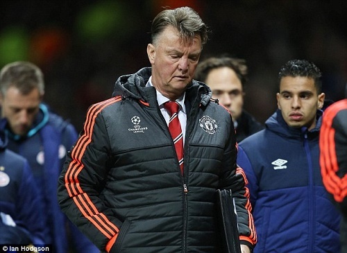 M.U hụt vé, Van Gaal 