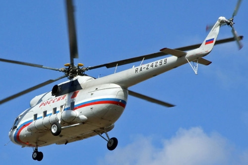 Nga: Rơi máy bay trực thăng Mi-8, 15 người chết