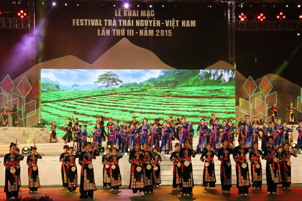 Tưng bừng khai mạc Festival Trà Thái Nguyên - Việt Nam 2015