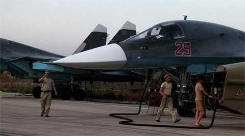 Nga đưa ‘xe tăng bay’ Su-34 tới Syria