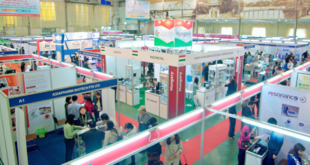 Vietnam Medi Pharm Expo 2015 quy tụ nhiều DN quốc tế
