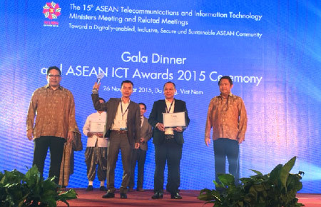 TiếngAnh123.Com nhận giải Vàng ASEAN