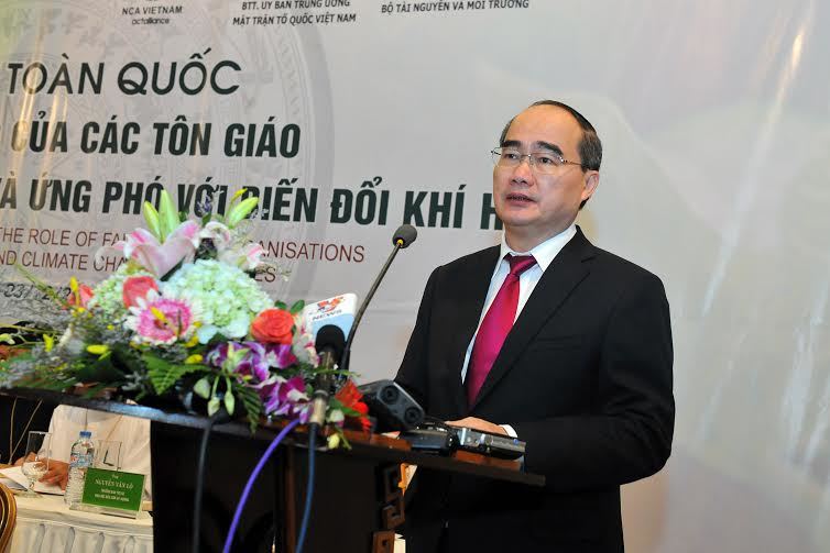 Các tôn giáo sát cánh ứng phó biến đổi khí hậu