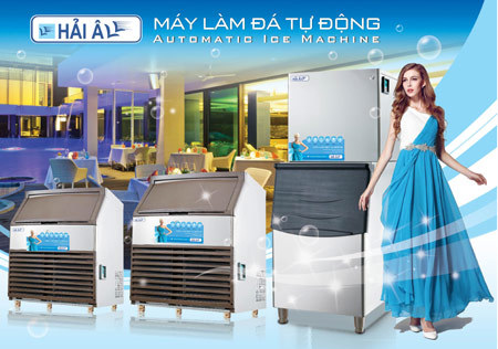 Máy làm đá viên sạch Hải Âu: Công nghệ 5 trong 1