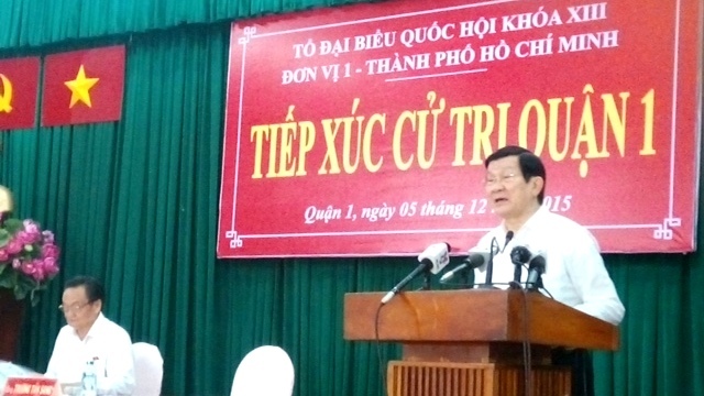 Chia sẻ chân tình của Chủ tịch nước với cử tri