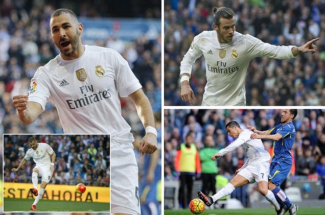 Highlights La Liga: Real Madrid 4-1 Getafe