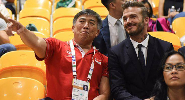 David Beckham lịch lãm xuất hiện tại Asian ParaGames 2015