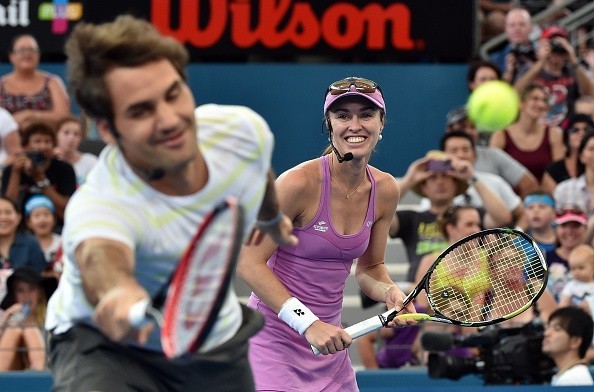 Federer đánh cặp với Martina Hingis tại Olympic 2016