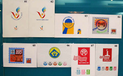 Trưng bày hàng ngàn tem bưu chính tại Vietstampex 2015