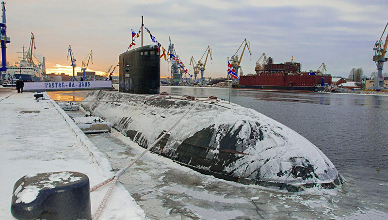 Nga đưa tàu ngầm 'hố đen' đến Syria