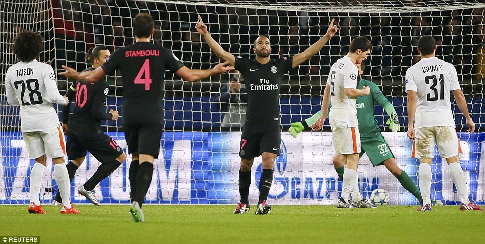 Highlights Champions League: PSG 2-0 Shakhtar Donetsk