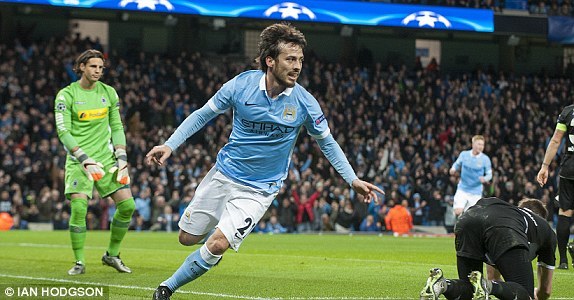 Highlights Champions League: Man City 4-2 M'ladbach