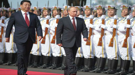 Nước Nga của Putin lo Trung Quốc ‘uy hiếp an ninh’