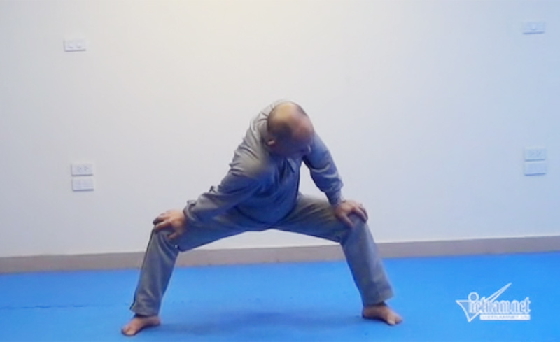 Động tác khó trong tập luyện