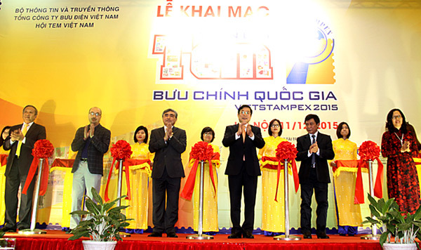 Khai mạc triển lãm tem quốc gia Vietstampex 2015