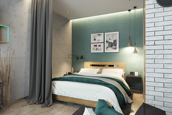 Căn hộ 40m² có thiết kế cực dễ ứng dụng cho 