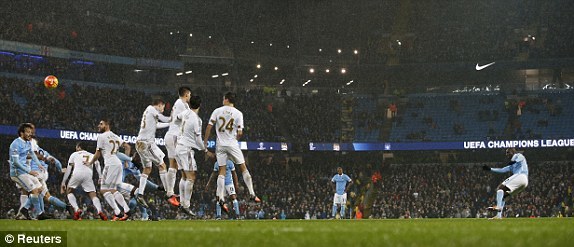 Highlights Premier League: Man City 2-1 Swansea