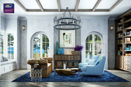 Sắc màu nội thất khéo khoe cá tính không gian sống