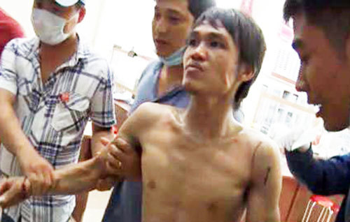 Xử hình sự thanh niên ngáo đá lao vào ngân hàng quậy phá