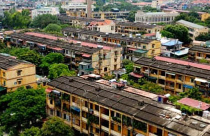 Sẽ cưỡng chế các chung cư cũ không chịu di dời